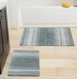 Gradiation Rug Collection Cotton Tufted Set Of 2 Bath Rug Set - Home Weavers -Baxton Studio Store GUEST 4face476 bca7 4c40 a6b6 f8a3dfe58aaa