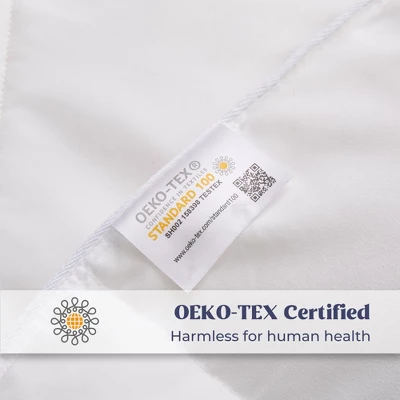 Peace Nest Light & All-season Warmth White Goose Down Comforter Duvet Insert With 360TC Fabric 6 Peace Nest Light & All-season Warmth White Goose Down Comforter Duvet Insert With 360TC Fabric - Image 4