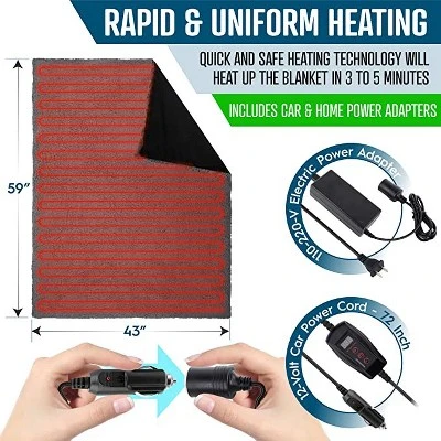 Zone Tech Faux Shearling Fleece Travel Blanket 2 Pack Grey Soft Plush Warm Fuzzy Automotive Cover 59"x43" Great For Winter Home Office And Camping 3 Zone Tech Faux Shearling Fleece Travel Blanket 2 Pack Grey Soft Plush Warm Fuzzy Automotive Cover 59"x43" Great For Winter Home Office And Camping