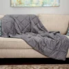 Sealy 48" X 72" Microplush 12lb Weighted Blanket Gray -Baxton Studio Store GUEST 5088369c 3298 4926 a728 00167ad01d7e