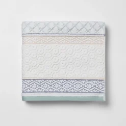 Pattern Filled Stripe Towel Blue - Threshold 11 Pattern Filled Stripe Towel Blue - Threshold -Baxton Studio Store GUEST 50f19a60 e619 4f20 adcc 10d255eeb751