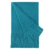PiccoCasa 100% Acrylic Knit Wave Pattern Soft Tassels Fringe Lightweight Blanket -Baxton Studio Store GUEST 5102a88f 82b5 4c42 a4cd e75b6c47cce1