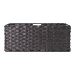 3pc Melanie Woven Fiber 2 Small And 1 Large Basket Set Chocolate - Winsome 18 3pc Melanie Woven Fiber 2 Small And 1 Large Basket Set Chocolate - Winsome -Baxton Studio Store GUEST 51c52579 8202 47d4 b47a a6a3b645c755