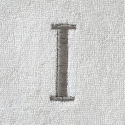 2pc Casual Monogram 'I' Hand Towels - SKL Home