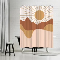 Americanflat 71" X 74" Shower Curtain Style 2 By ArtPrink 18 Americanflat 71" X 74" Shower Curtain Style 2 By ArtPrink -Baxton Studio Store GUEST 525150ed af77 4ae8 925a 4081f987838c
