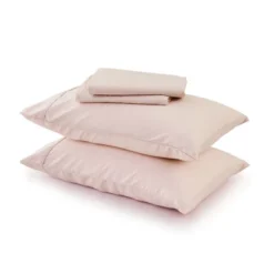 Blend Of Rayon From Bamboo Wrinkle-Resistant Sheet Set - Great Bay Home -Baxton Studio Store GUEST 546c9766 f884 4f62 bdfd 0aee7743ec7a
