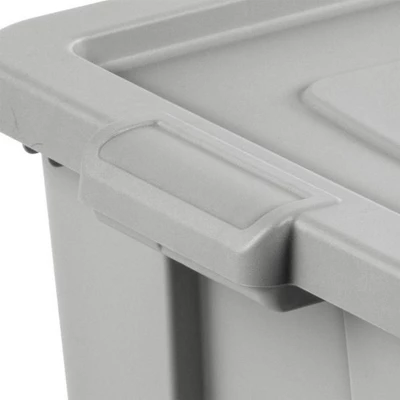 Sterilite Tuff1 18 Gallon Plastic Storage Tote Container Bin With Lid 4 Sterilite Tuff1 18 Gallon Plastic Storage Tote Container Bin With Lid - Image 2
