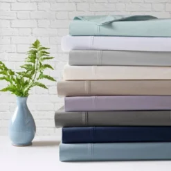 200 Thread Count Cotton Peached Percale Sheet Set -Baxton Studio Store GUEST 55003796 925f 4bdd 97df 066207b94a0d
