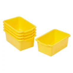 Educator Direct Scoop Front Multipurpose Storage Bins, Cubby Compatible, 5-Piece 40 Educator Direct Scoop Front Multipurpose Storage Bins, Cubby Compatible, 5-Piece -Baxton Studio Store GUEST 55fd52b3 98c6 4e6c 93cf bde618581420