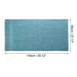 Unique Bargains Bathroom Classic Soft Absorbent Cotton Bath Towel 55.12"x27.17" 1 Pc -Baxton Studio Store GUEST 561ded40 9920 4de6 bb5c 2cbc45f42892