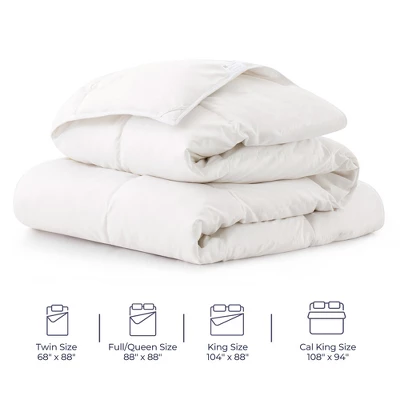 Peace Nest White Goose Down Comforter Duvet Insert Soft 360 Thread Count Fabric 5 Peace Nest White Goose Down Comforter Duvet Insert Soft 360 Thread Count Fabric - Image 3