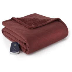 Micro Flannel Reversible Electric Throw Blanket 62" X 84" By Shavel Home Products 11 Micro Flannel Reversible Electric Throw Blanket 62" X 84" By Shavel Home Products -Baxton Studio Store GUEST 572c786e 9cf1 4aab bb24 1d7503f085d7