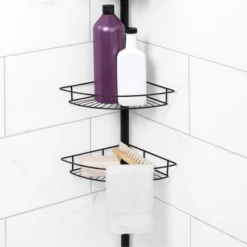 4 Deep Shelf Pole Caddy - Zenna Home 8 4 Deep Shelf Pole Caddy - Zenna Home -Baxton Studio Store GUEST 57968d30 9050 4185 aad2 4d89011fa35d