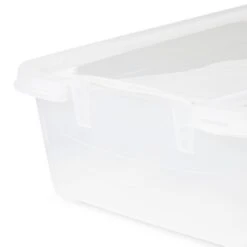 Life Story Clear Stackable Closet & Storage Box 34 Quart Containers, (12 Pack) 8 Life Story Clear Stackable Closet & Storage Box 34 Quart Containers, (12 Pack) -Baxton Studio Store GUEST 579f20c4 1c7f 445a bb5d fc11ba1cba3e