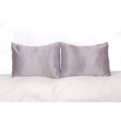 Morning Glamour Standard Satin Solid Pillowcase Set -Baxton Studio Store GUEST 5898df77 0e58 4d60 a049 f01e4e5b5e18