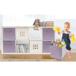 Sorbus 11 Inch Cube Storage Organizer Bins - 6 Pack 22 Sorbus 11 Inch Cube Storage Organizer Bins - 6 Pack -Baxton Studio Store GUEST 599b77af 5be2 41bd ab33 5eaa65f109ef