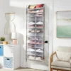 Over The Door 26 Shelf Mesh Shoe Organizer Light Gray - Brightroom™ -Baxton Studio Store GUEST 5ae00355 4d6d 4b36 a47e 85a00556303b