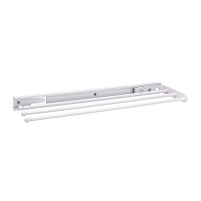 Rev-A-Shelf Under Cabinet Kitchen Steel 3 Prong Extension Pull Out Organization Dish Hand Towel Bar Rack 8 Rev-A-Shelf Under Cabinet Kitchen Steel 3 Prong Extension Pull Out Organization Dish Hand Towel Bar Rack - Image 6