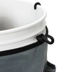 Household Essentials Bucket Caddy Gray/Black -Baxton Studio Store GUEST 5cccf3bc 4c49 452a b885 f0a8f50f4552