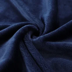 1 Pc Queen Microfiber Flannel Fleece Bed Blankets Navy Blue - PiccoCasa 11 1 Pc Queen Microfiber Flannel Fleece Bed Blankets Navy Blue - PiccoCasa -Baxton Studio Store GUEST 5d3ea74e c3e3 4477 90b5 71dd52e2ce40