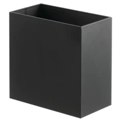 MDesign Small Metal Rectangular Trash Can Wastebasket, Garbage Bin -Baxton Studio Store GUEST 5d8fd647 4439 4575 8bbd 705f8190fb34