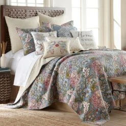 Calafel Floral Quilt And Pillow Sham Set - Levtex Home 11 Calafel Floral Quilt And Pillow Sham Set - Levtex Home -Baxton Studio Store GUEST 5e4d0362 5ee6 46fd 8ab5 ad4f53c74d6f