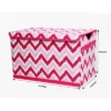 Bacati - MixNMatch Pink Zigzag Ikat Toy Chest 1 Bacati - MixNMatch Pink Zigzag Ikat Toy Chest -Baxton Studio Store GUEST 5f725c1e 7180 4635 bd7a bbe59de96448