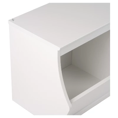 Fremont Entryway Storage Cubbie - 4 Bin - White - Prepac 3 Fremont Entryway Storage Cubbie - 4 Bin - White - Prepac