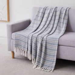 Southshore Fine Living Agadir Collection 100% Cotton Bed Blanket Hearing Bone Stripe Pattern 8 Southshore Fine Living Agadir Collection 100% Cotton Bed Blanket Hearing Bone Stripe Pattern -Baxton Studio Store GUEST 605b96aa beff 4ff0 8b31 ae5849ae6083