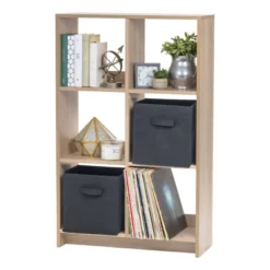 IRIS Heavy Duty 6 Cube Organizer Shelf -Baxton Studio Store GUEST 60663324 04c0 458d a678 75fd8d4c2d2f