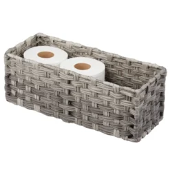 MDesign Woven Seagrass Toilet Tank Storage Basket For Bathroom 18 MDesign Woven Seagrass Toilet Tank Storage Basket For Bathroom -Baxton Studio Store GUEST 61aadbdc d70d 4c64 bcf8 174f965000bf
