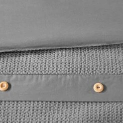 3pc Lucina Cotton Waffle Weave Duvet Cover Set -Baxton Studio Store GUEST 61b8dfba 720a 4087 8b3f 9639ea15b325