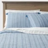 Reversible Matelassé Stitched Stripe Quilt Sham - Threshold⹠1 Reversible Matelassé Stitched Stripe Quilt Sham - Threshold⹠-Baxton Studio Store GUEST 61f363f9 f2f5 4752 8c6a 4d51fd7ec9a6