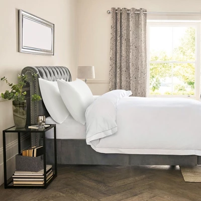 2 Pcs 300 Thread Count 100% Cotton Fabric Comfortable Pillowcase - PiccoCasa 4 2 Pcs 300 Thread Count 100% Cotton Fabric Comfortable Pillowcase - PiccoCasa - Image 2