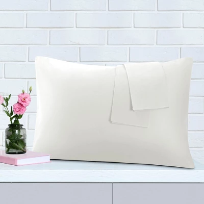 2 Pcs 300 Thread Count 100% Cotton Fabric Comfortable Pillowcase - PiccoCasa 6 2 Pcs 300 Thread Count 100% Cotton Fabric Comfortable Pillowcase - PiccoCasa - Image 4