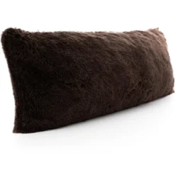 Cheer Collection Long Shaggy Hair Body Pillow (20" X 54") -Baxton Studio Store GUEST 62b09948 3d48 4a43 8d63 1288d0135497