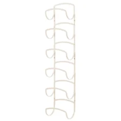MDesign Metal Wall Mount Bathroom Towel Rack Holder, 6 Levels -Baxton Studio Store GUEST 6433addc 0db6 4553 88a8 94d37d710def