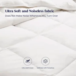 Peace Nest White Goose Down Comforter Duvet Insert Soft 360 Thread Count Fabric 13 Peace Nest White Goose Down Comforter Duvet Insert Soft 360 Thread Count Fabric -Baxton Studio Store GUEST 643eb1b0 813b 42e2 ac4b c63a5a06be23