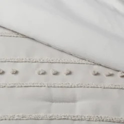 4pc Clipped Stripe Poms Comforter Bedding Set - Threshold™ 10 4pc Clipped Stripe Poms Comforter Bedding Set - Threshold™ -Baxton Studio Store GUEST 6474436f 0746 4a2d 8720 5e4921bc6129