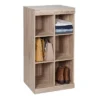 Honey-Can-Do 6 Compartment Divided Cube Cabinet Oak 2 Honey-Can-Do 6 Compartment Divided Cube Cabinet Oak -Baxton Studio Store GUEST 67e836ac 4c73 4b76 b6da 396cdaf277d3
