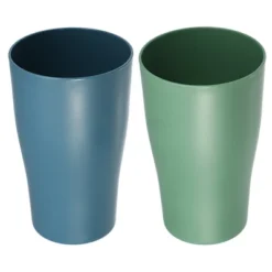 Unique Bargains Bathroom Toothbrush Tumblers Kit PP Cups For Bathroom 4.92''x3.03'' 2pcs -Baxton Studio Store GUEST 68de5878 e006 48f4 ab1e 1e45057145d6