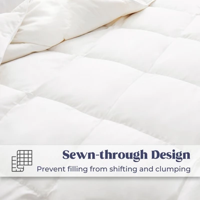 Peace Nest Light & All-season Warmth White Goose Down Comforter Duvet Insert With 360TC Fabric 7 Peace Nest Light & All-season Warmth White Goose Down Comforter Duvet Insert With 360TC Fabric - Image 5