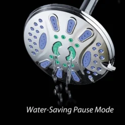 7" Six Setting Elite High Pressure Ultra Luxury Rainfall Shower Head Chrome - AquaDance -Baxton Studio Store GUEST 6a0aa58f f4de 4fd4 9063 753fce7b9237