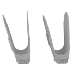 Home Basics Plastic Shoe Space Saver, White -Baxton Studio Store GUEST 6b98ceee 2fa8 493f 9218 519422f22924