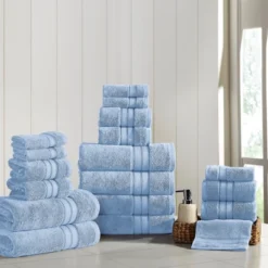 Modern Threads Spunloft 18 Piece Towel Set. 17 Modern Threads Spunloft 18 Piece Towel Set. -Baxton Studio Store GUEST 6bbda079 a2af 4c78 8a61 ffeb75ce6c8c