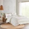 Elly Full/Queen 3pc Pom Pom Cotton Duvet Cover Set Ivory 2 Elly Full/Queen 3pc Pom Pom Cotton Duvet Cover Set Ivory -Baxton Studio Store GUEST 6bdd1d80 5cae 438b af41 fa8193362466