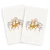 2pk Deer Pair Hand Towel Set White - Linum Home Textiles 2 2pk Deer Pair Hand Towel Set White - Linum Home Textiles -Baxton Studio Store GUEST 6bf96d77 378d 49dd 8385 188194d48d1b