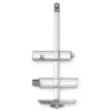 Simplehuman Adjustable Shower Caddy Large Plus Stainless Steel/Anodized Aluminum -Baxton Studio Store GUEST 6cf72584 5f56 4cbb 9fea fe1ec0cecce2
