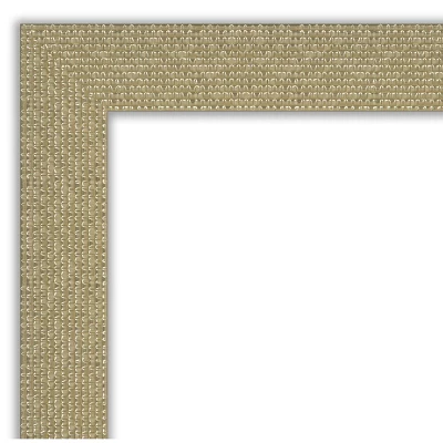 42" X 31" Non-Beveled Mosaic Bathroom Wall Mirror Gold - Amanti Art 4 42" X 31" Non-Beveled Mosaic Bathroom Wall Mirror Gold - Amanti Art - Image 2