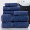 Solid Bath Towels And Washcloths 6pc - Yorkshire Home -Baxton Studio Store GUEST 6d800a3e aa4f 4816 9370 b2d69eddfec7